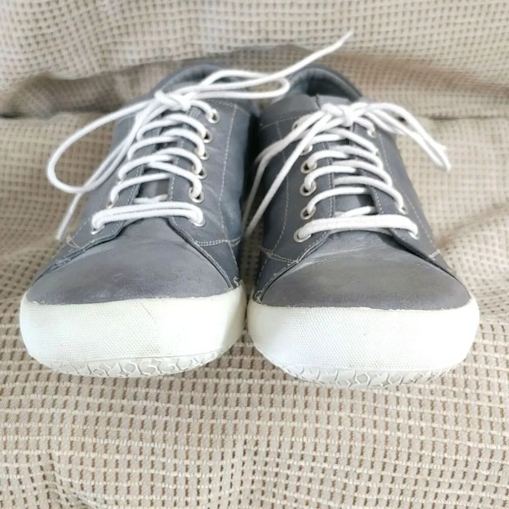 Gelato Womens Shoes Minimalist Grey Tessa Lace Up Sneakers EU 37 I US 6 To 6.5 - Picture 2 of 10